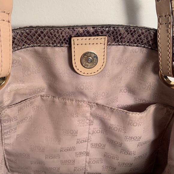 Michael Kors Snakeskin Purse - Picture 5 of 5